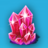 jackpot giant symbol pink crystals