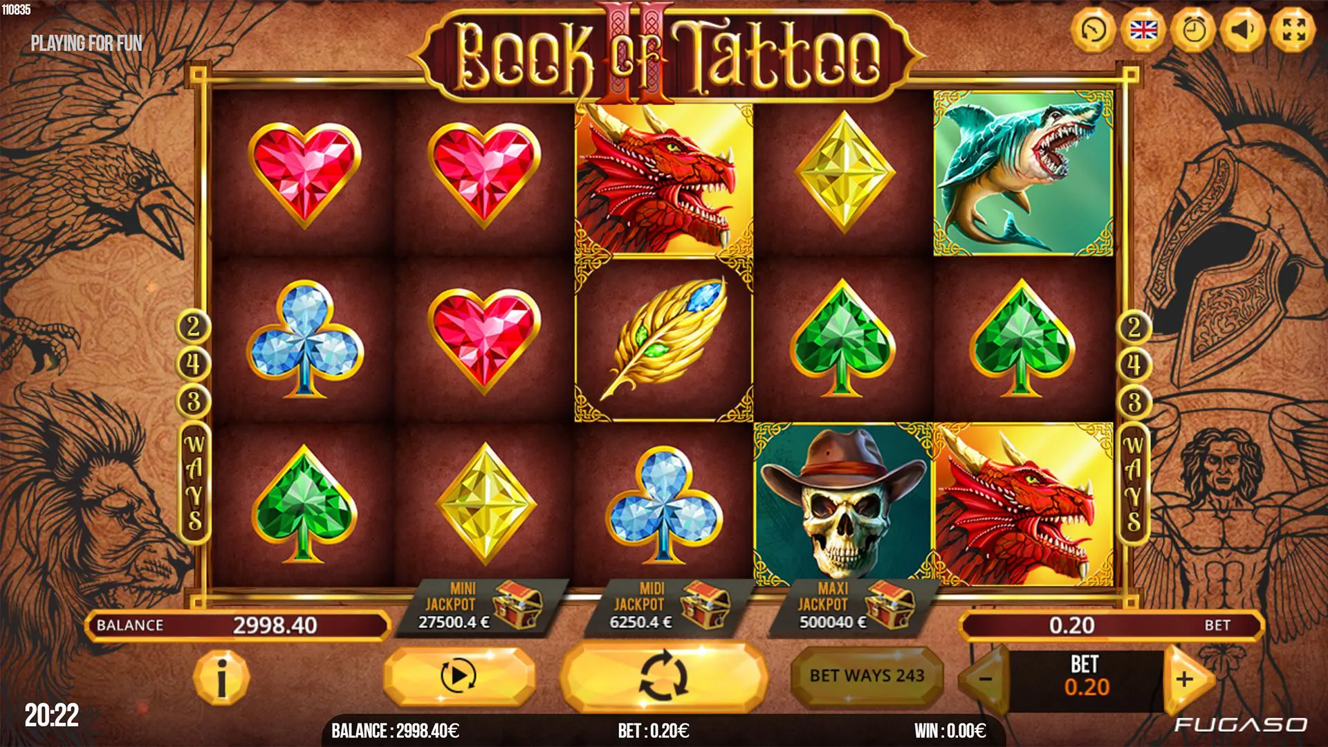 Book of Tattoo 2 Theme