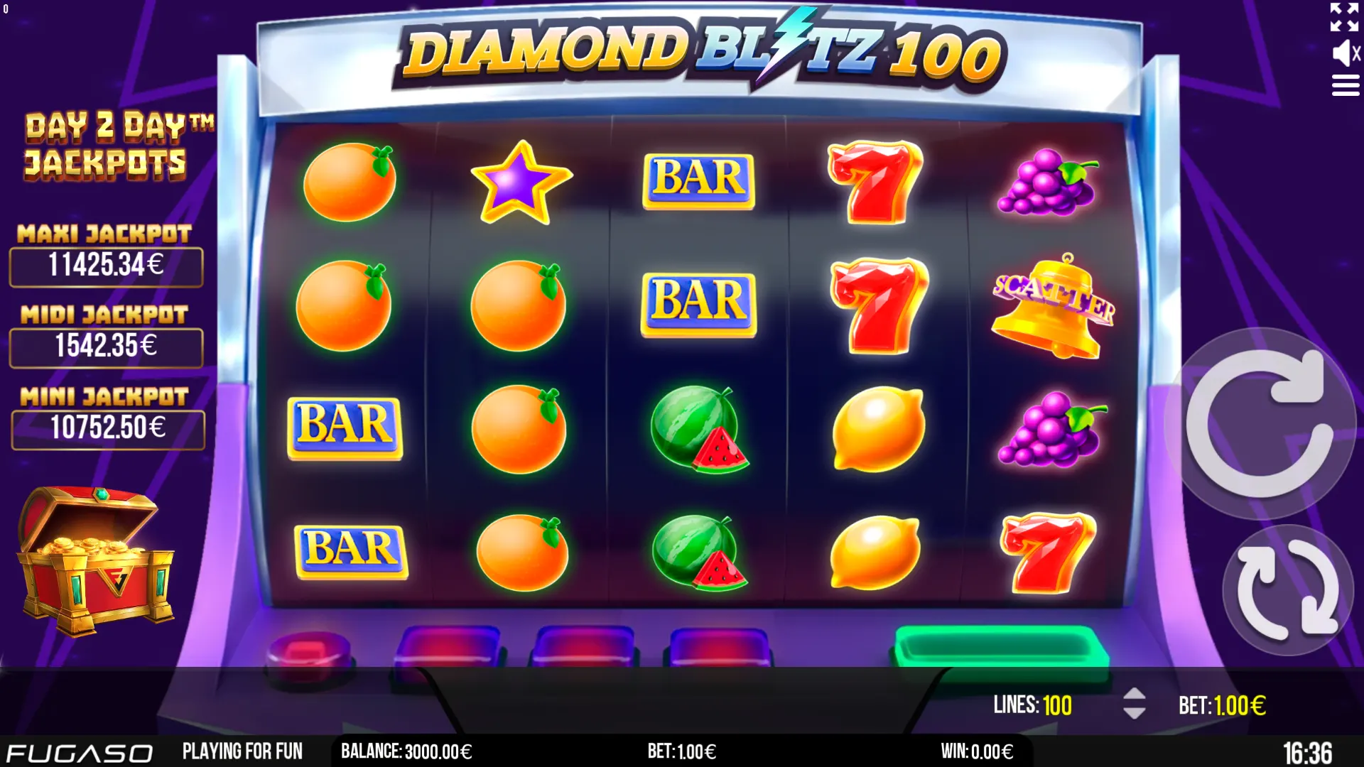 Diamond Blitz 100 Theme