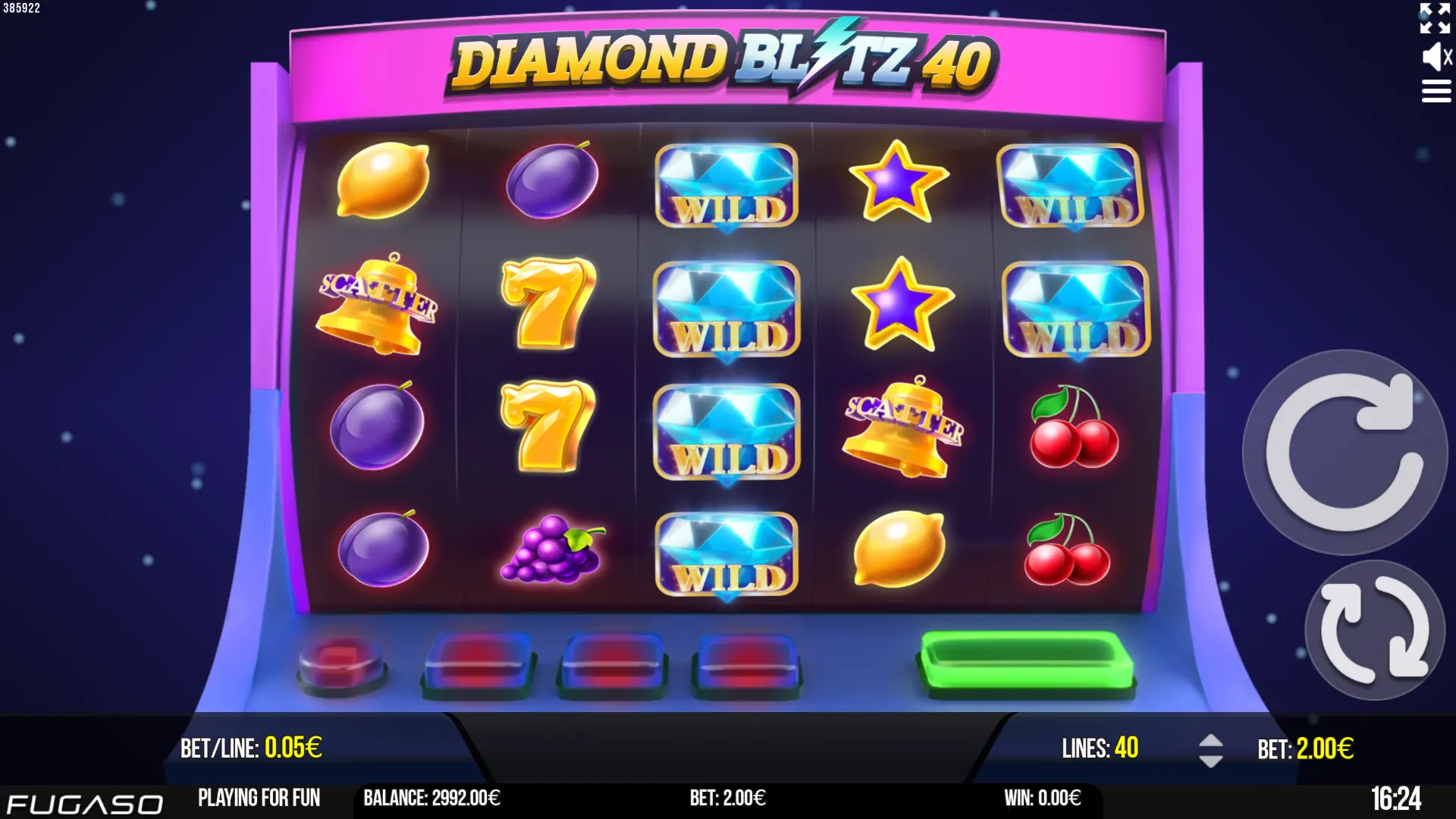 Diamond Blitz 40 wild