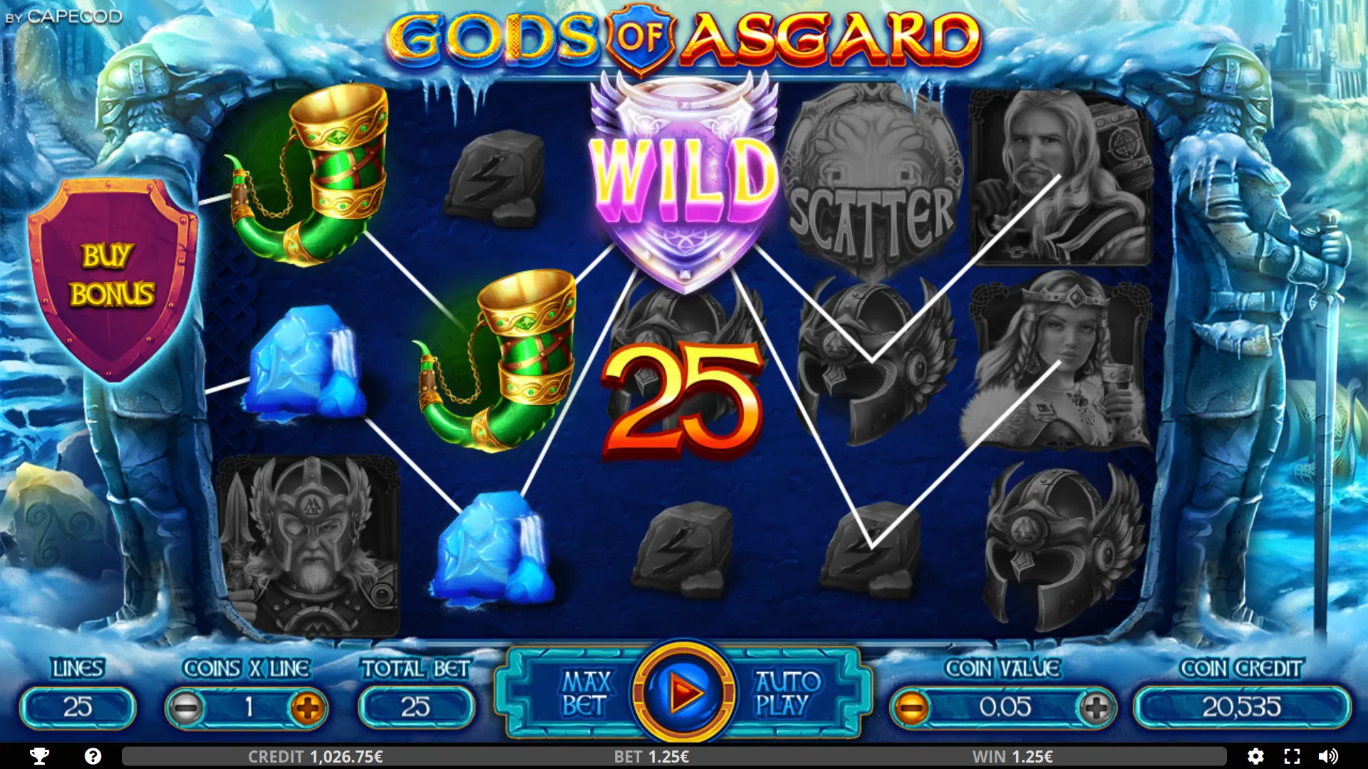 Gods of Asgard wild