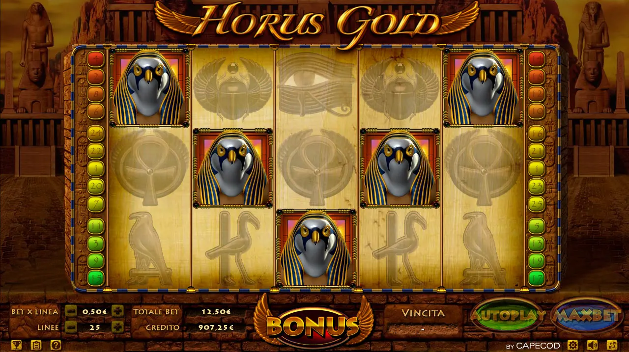 Horus Gold Bonus Game