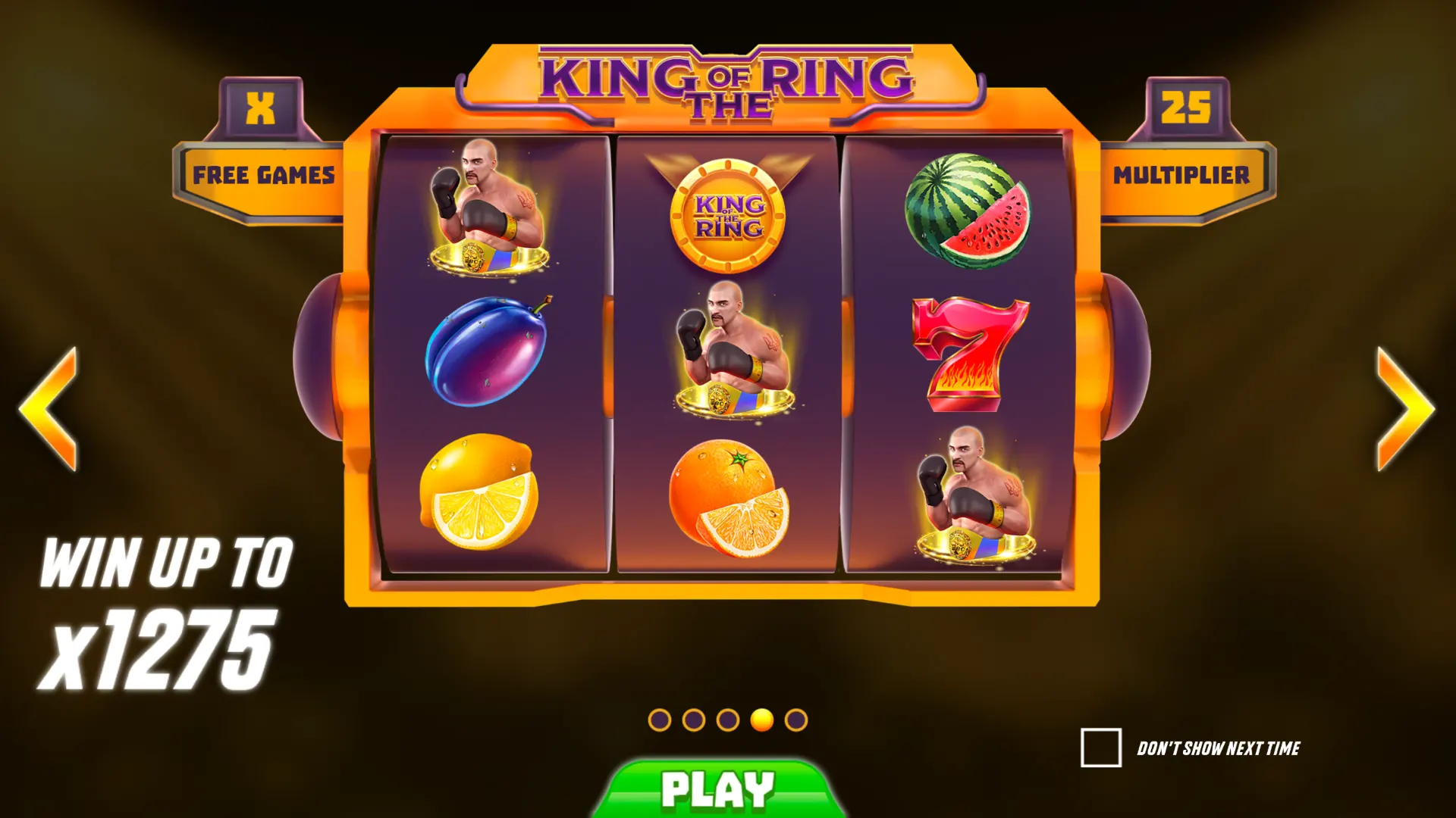 King of the Ring wild