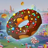 Sugar Drop XMAS symbol Doughnut