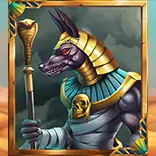 The Mummy Win Hunters symbol Anubis