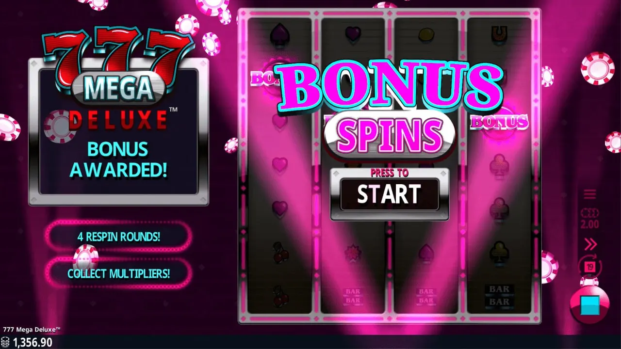 777 Mega Deluxe™ Free Spins