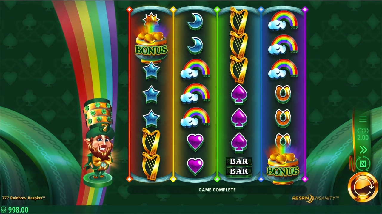 777 Rainbow Respins™ theme