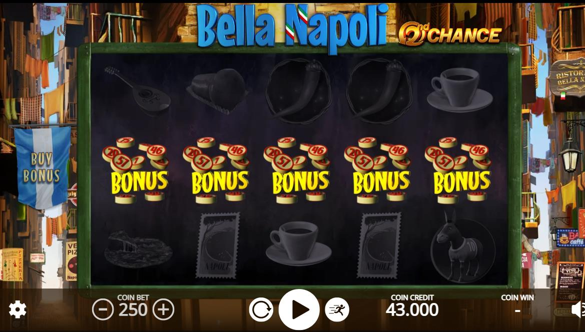 Bella Napoli 2nd Chance Bonus Games