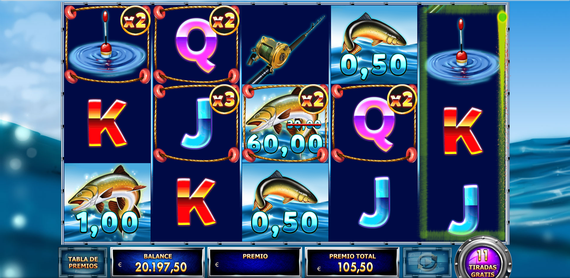 Big Size Fishin’ Free Spins