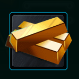 Build the Bank symbol Gold Bars