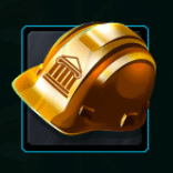 Build the Bank symbol Gold Helmet