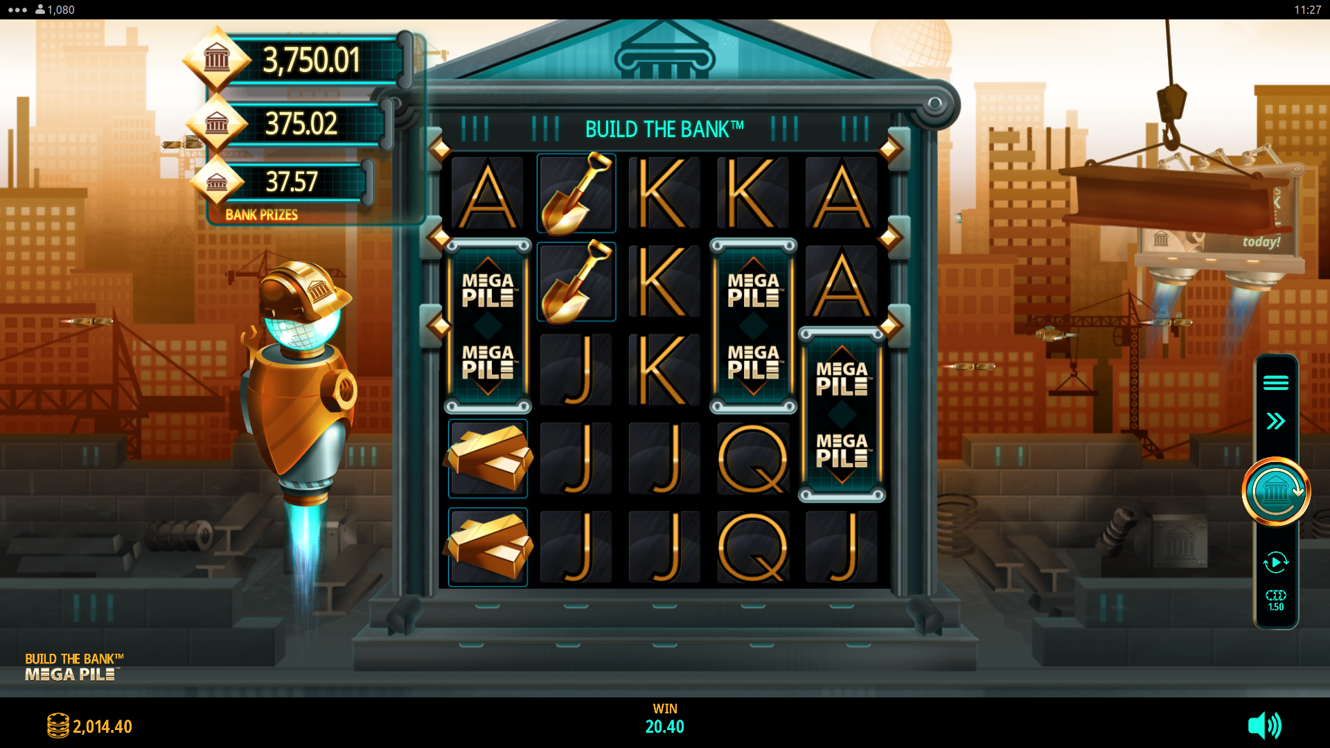 Build the Bank wild