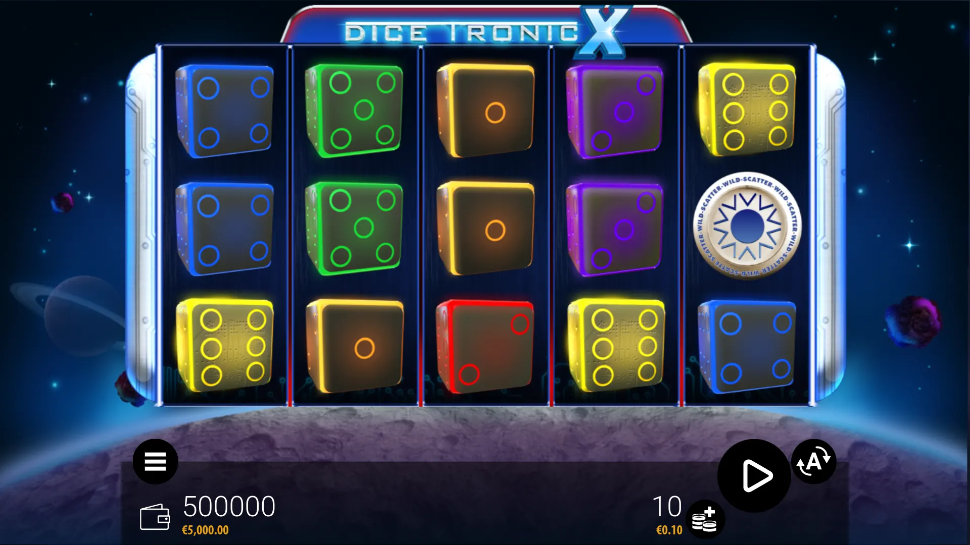 Dice Tronic X Theme