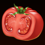Extra Super Hot Barbeque symbol Sliced tomato