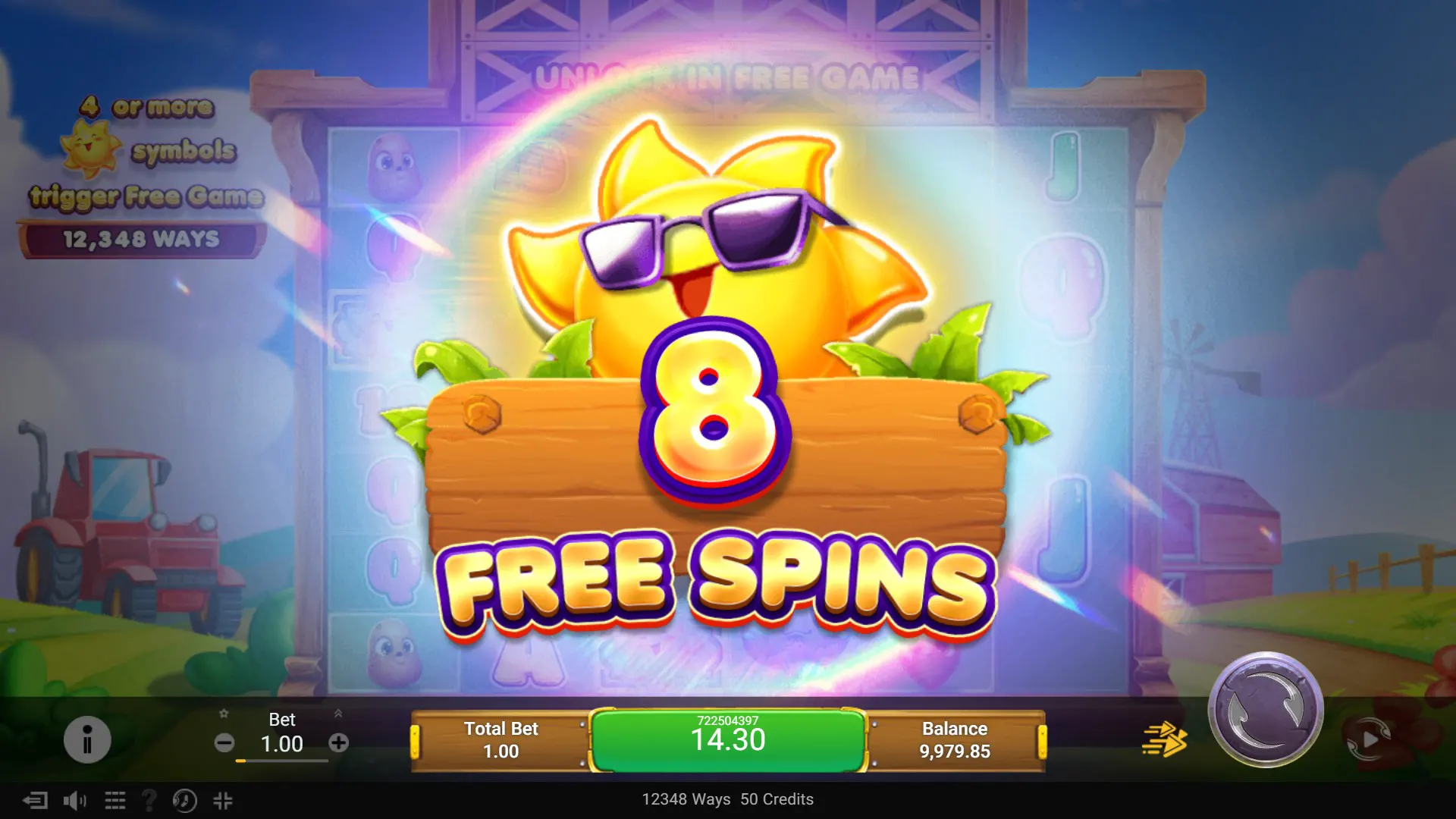 Farmland Frenzy Maxways Free Spins