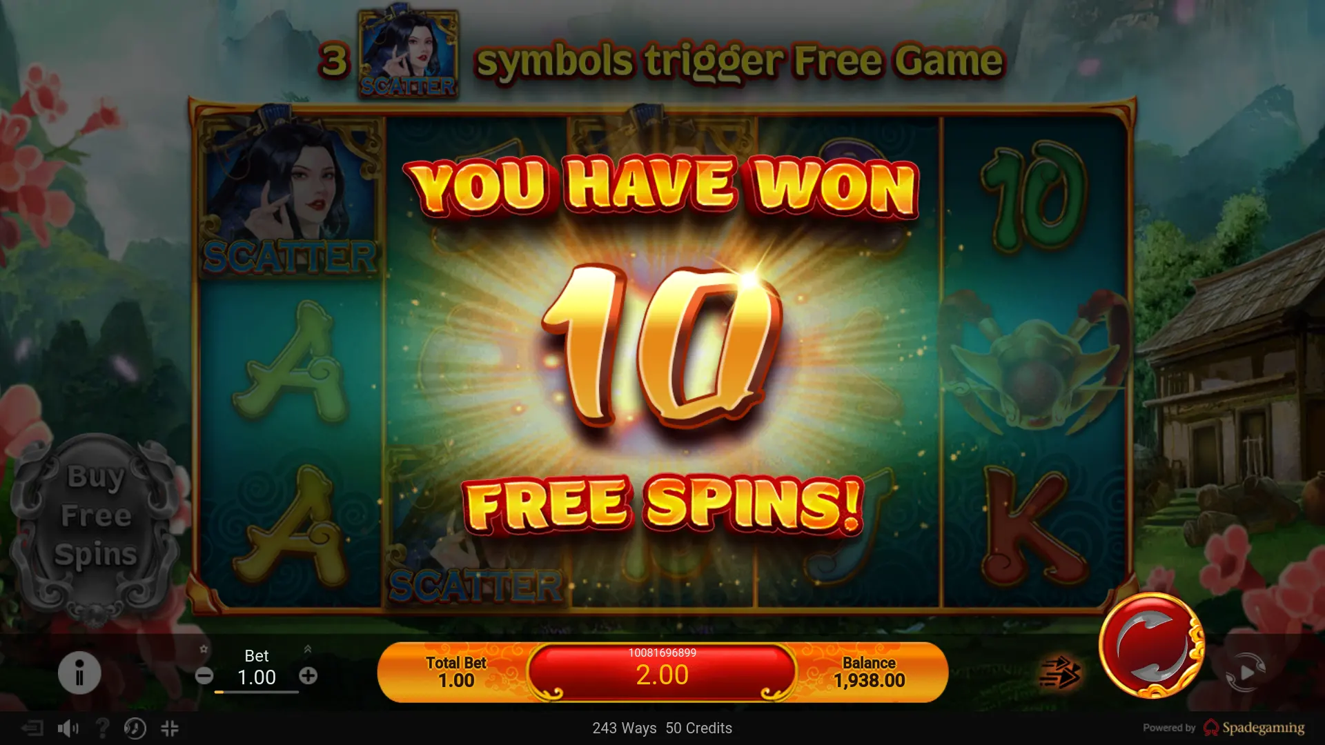 Journey to the Wild Free Spins