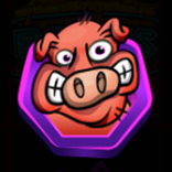 Lucky Clucks™ symbol Pig