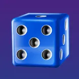 Mad Cubes 50 symbol Blue die