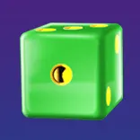 Mad Cubes 50 symbol Green die