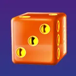 Mad Cubes 50 symbol Orange die