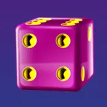 Mad Cubes 50 symbol Purple die