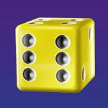 Mad Cubes 50 symbol Yellow die