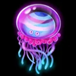 Blue-Purple Jellyfish