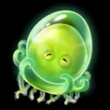 DeeJelly symbol Green Jellyfish
