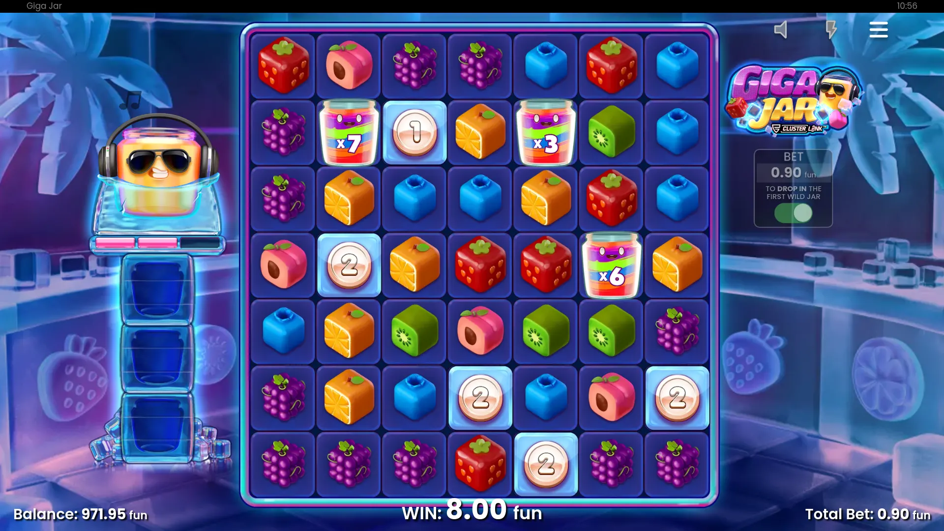 Giga Jar multipliers