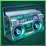 HipHopPop™ symbol Boombox