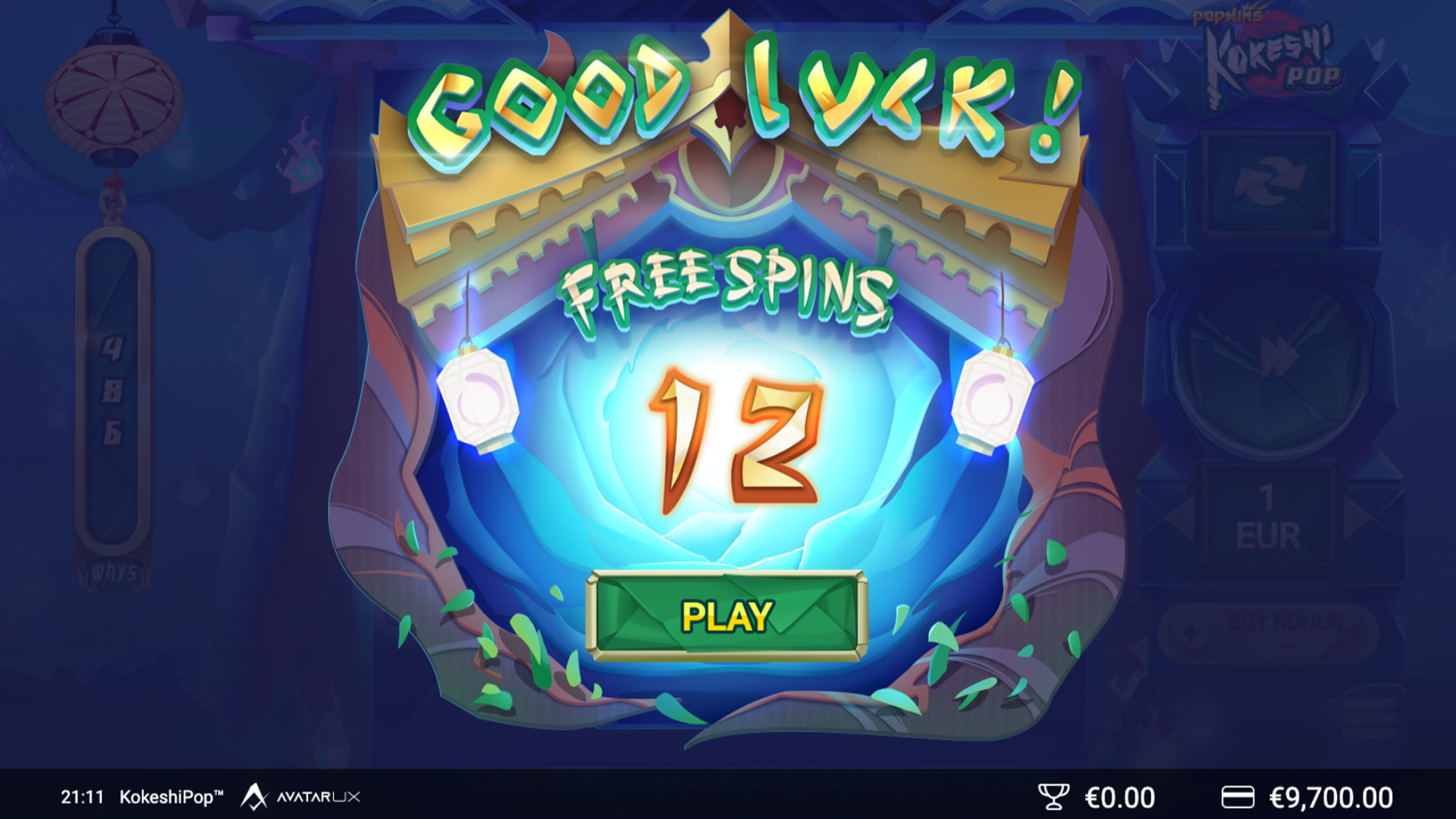 KokeshiPop™ Free Spins