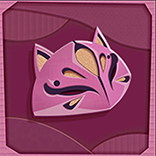 KokeshiPop™ symbol Kitsune Mask