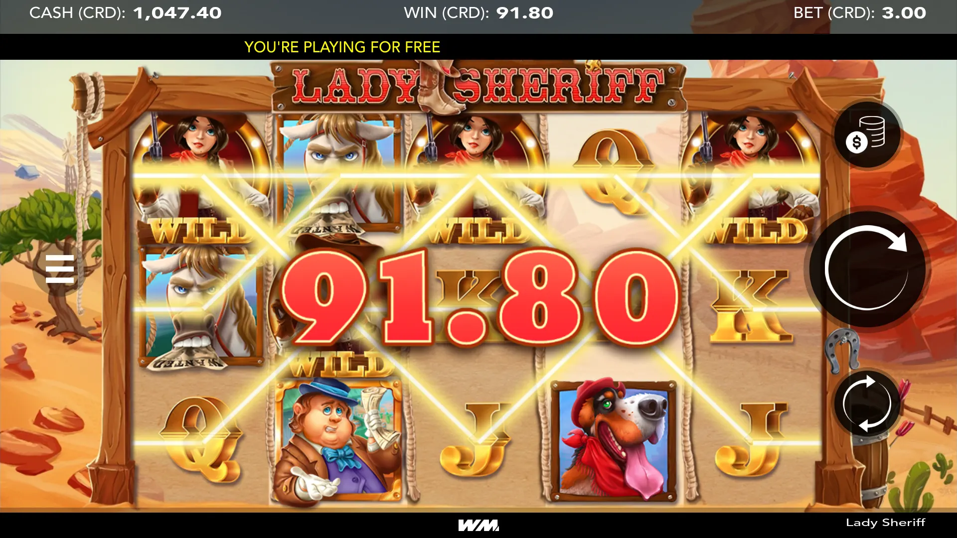 Lady Sheriff Wild