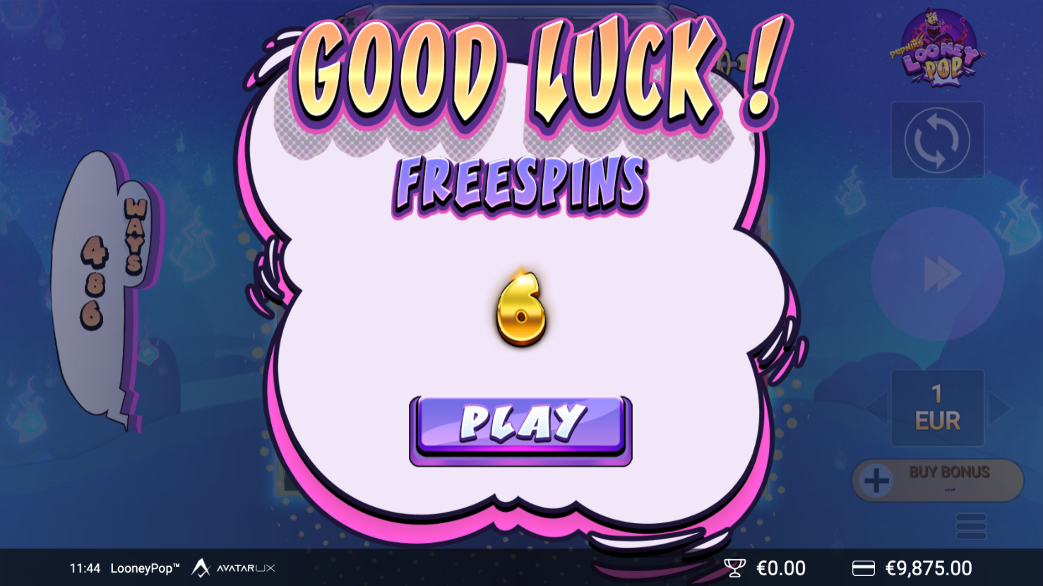 LooneyPop™ Free Spins