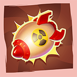 LooneyPop™ symbol Atomic Bomb