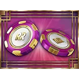 Lucky Adam symbol Casino chips