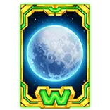 Mystery Mission - To The Moon symbol Wild Moon