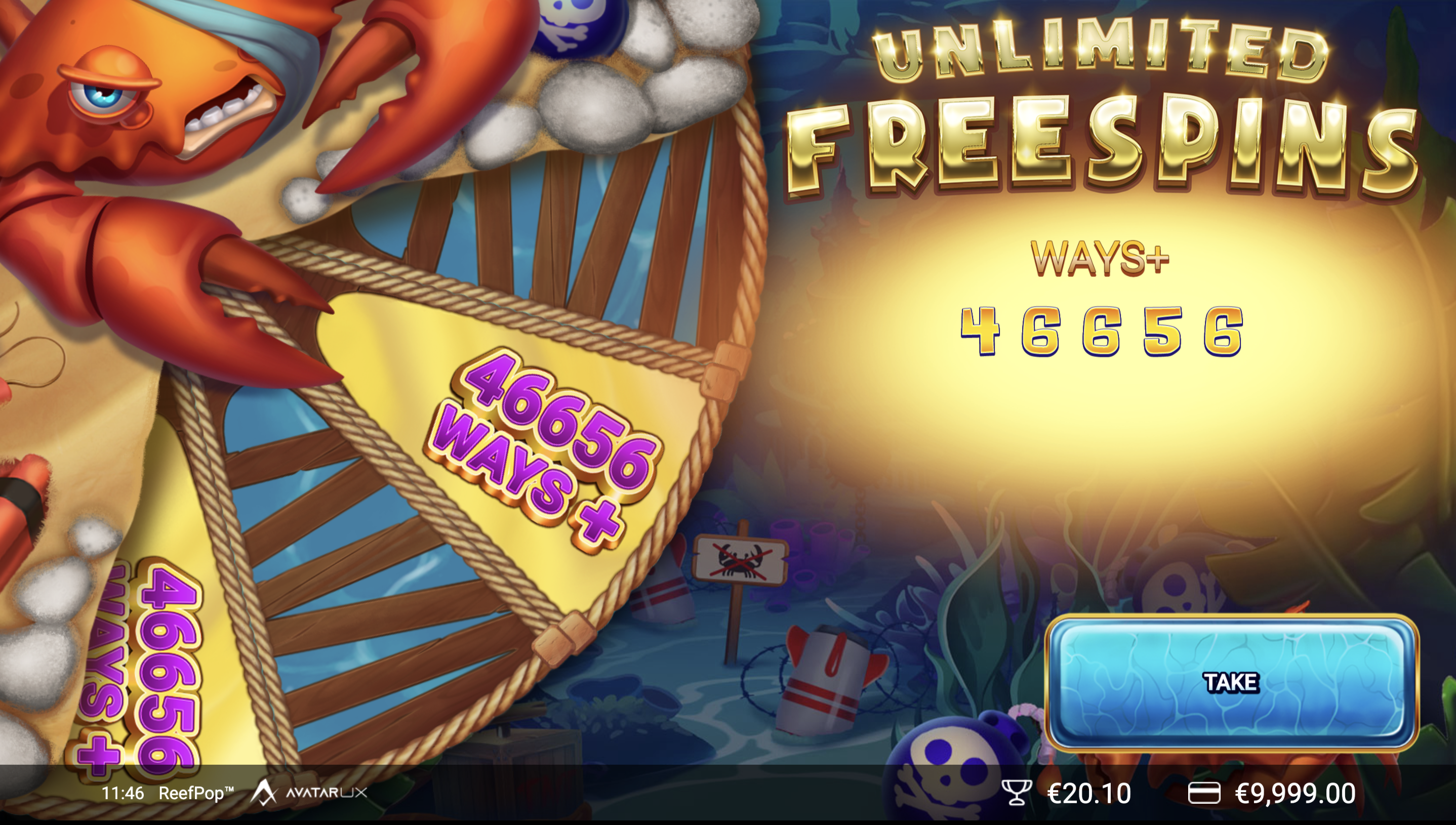 ReefPop™ Free Spins