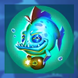 ReefPop™ symbol Blue Fish