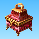 Ruler of Egypt symbol Treasure chest