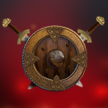 Valhöll: Hall of The Slain symbol Brown Shield