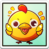 Triple Eggs 100 symbol Chicken