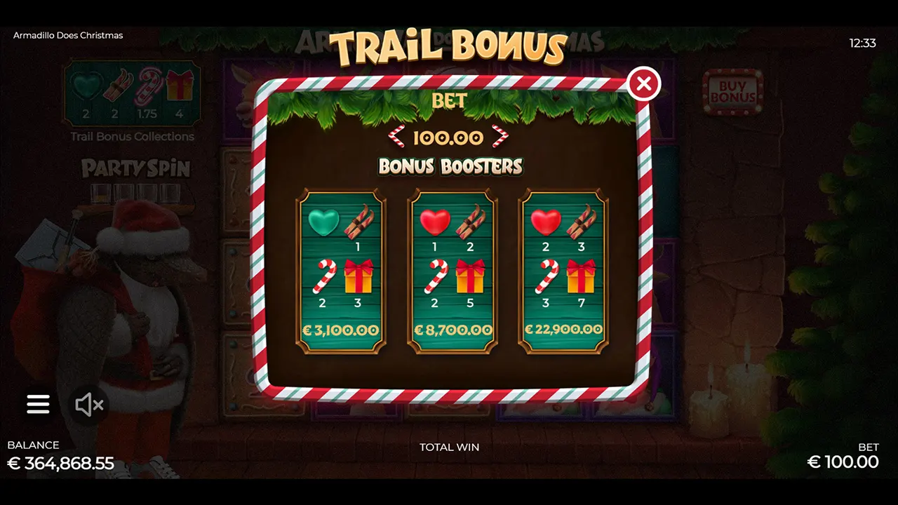 Armadillo Does Christmas Instant Wins