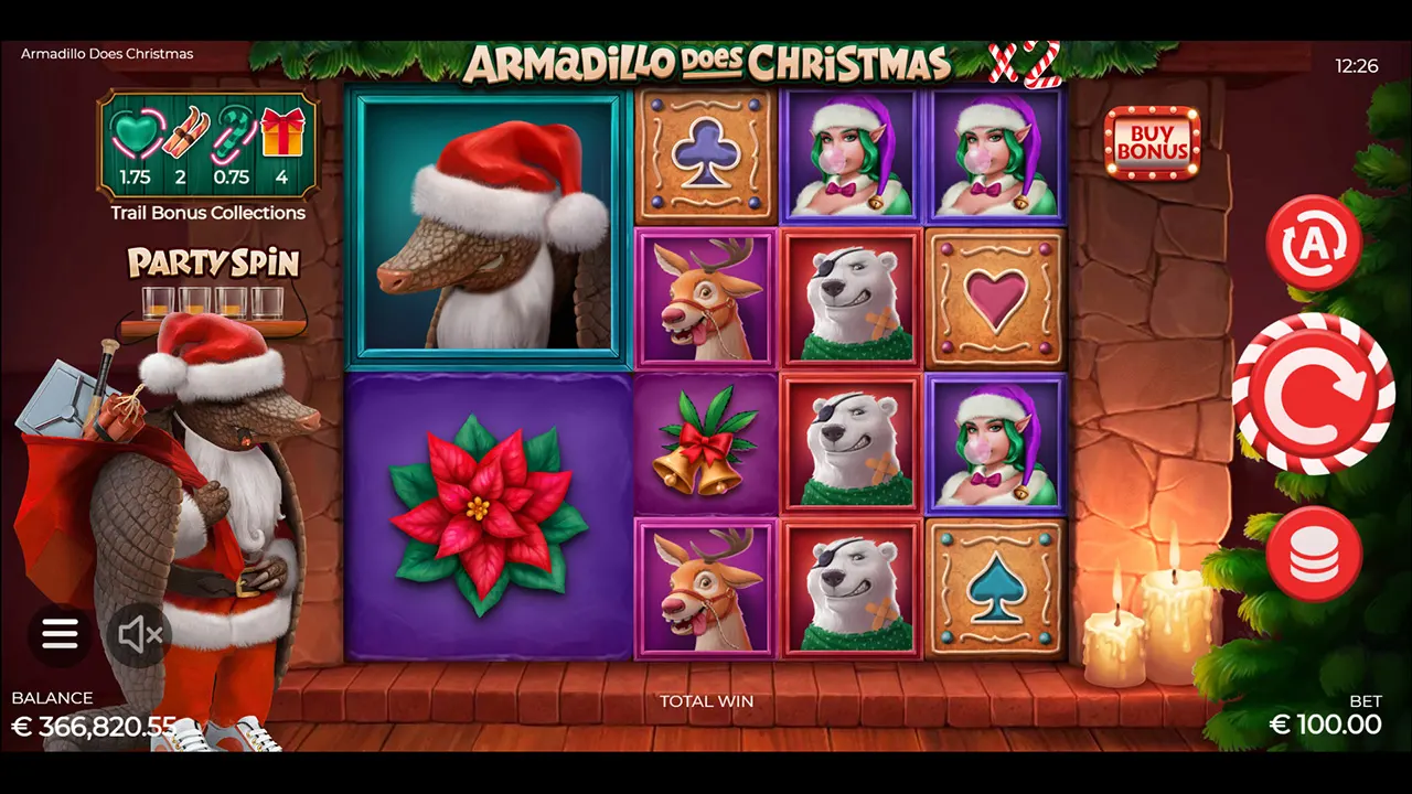 Armadillo Does Christmas Instant Wins