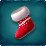 Armadillo Does Christmas symbol Christmas sock