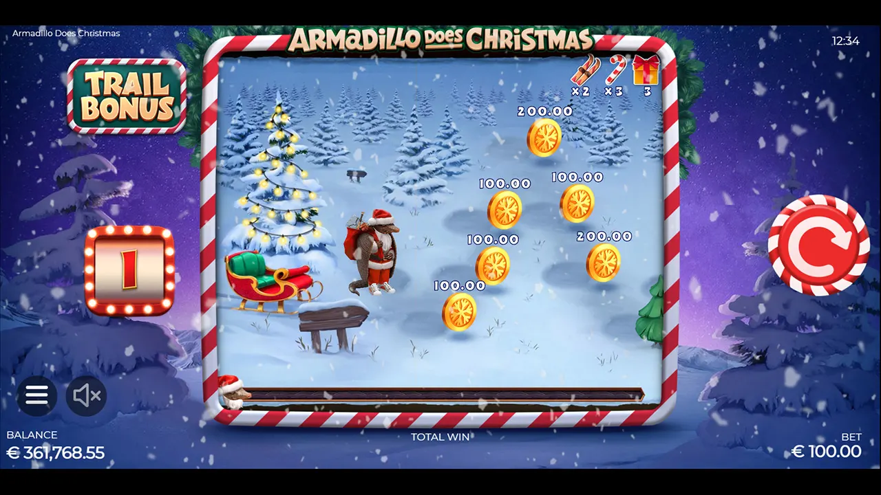 Armadillo Does Christmas Instant Wins