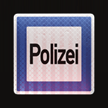 Autobahn Automat symbol Police Station Sign