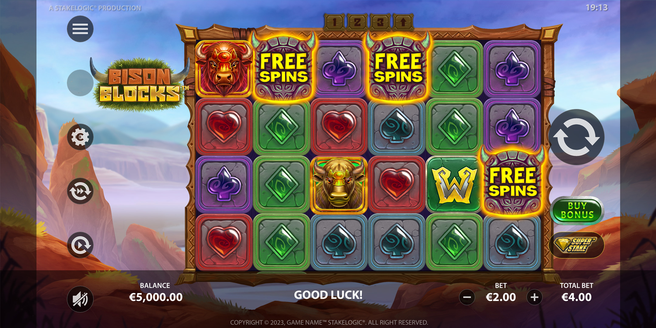 Bison Blocks™ Free Spins