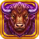 Bison Blocks™ symbol Bison 2 (violet background)