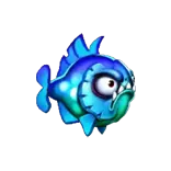 Blazing Piranhas™ symbol Blue Piranha
